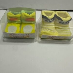 Baby Booties New in the Box panda Duck Face  Reborn Booties 2 Piece Set